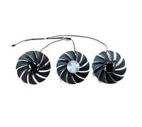 SHUAPOZ GA92S2U CF9015H12S Ventilateur GPU 4PIN pour Zotac pour RTX 3070Ti 3080 3080TI 3090 pour Refroidissement de Carte vidéo Trinity Oc(Red)