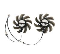 SHUAPOZ Lot de 2 Ventilateurs Carte Graphique PNY FDC10H12S9-C pour GeForce RTX 2070 Super 8 Go XLR8 Gaming Overclocked Edition(Type A FDC10H12S9C)