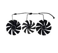 SHUAPOZ Lot de 3 Ventilateurs Carte vidéo DIY GAA8S2U GA91S2H, refroidisseurs GPU pour Powercolor pour Red pour Devil pour Dragon RX 6950 6800 XT 16 Go 6700 6750 12