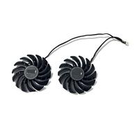 SHUAPOZ PLD09210S12HH 4pin 85mm RTX 3080 Ventilateur GPU, pour MSI pour Geforce pour 3060 Ti 3070 3090 pour Ventus 3X pour Le Refroidissement de la Carte Graphique Jeu(Fan-AB)