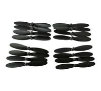 SHUAPOZ pour Drone 4DRC V9 4D-V9 pour pièce de Rechange Pale d'hélice/Cadre Protection Batterie Chargeur USB Bras Moteur Accessoire Replacement Parts(16PCS Propeller)