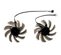 SHUAPOZ pour GAINWARD pour GeForce RTX2060 2060S 2070 GTX1660 1660ti 1660S Ventilateur de Carte Graphique GA91S2U(A Pair of Fans)
