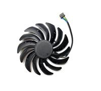 SHUAPOZ pour MSI pour GeForce RTX3050 3060 3060ti 3070 8GB pour Ventus 2X OC pour Ventilateur de Carte Graphique Wantushi PLD10010S12H(Right Fan)