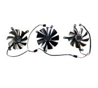 SHUAPOZ pour XFX pour Radeon RX6700 6700XT 6750XT pour Speedster pour MERC/pour Ventilateur de Carte Graphique Ultra(Set of Three Fans)