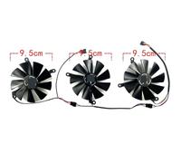 SHUAPOZ pour XFX pour Radeon RX7900 7900XT pour Speedster pour Qick/pour Ventilateur de Carte Graphique MERC(Right Fan)
