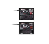 SHUAPOZ Récepteur Longue portée Radiolink R12F 12 canaux 2,4 GHz avec télémétrie de Tension pour chenilles RC, Voiture Drift pour modèles FPV Replacement Parts