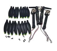 SHUAPOZ Replacement Parts Ensemble Complet d'hélices CW/CCW + Bras Moteur brushless (4 pièces) pour Drone X6PRO, quadricoptère RC Pliable X6 Pro