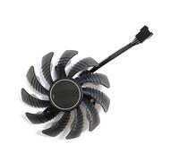 SHUAPOZ T128010SU PLD08010S12H Ventilateur de Refroidissement pour Gigabyte pour Geforce pour RTX 3060 Ti 3070 3070Ti RTX3070 RX6700XT Carte Graphique Jeu(Brown)