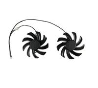 SHUAPOZ T129215SU, Refroidisseur de Cartes GPU, 2 pièces/Ensemble pour PowerColor RX 6700XT 12 Go 5700 8 R9 380X pour Kuroutoshikou RD-RX6600