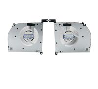 SHUAPOZ Ventilateur de Refroidissement pour Ordinateur Portable MSI Stealth 18 HX AI A2XW MS1831 1831 PABD1A01SHR N529 PABD1A01SHL N530 DC 12 V(A Pair Fan)