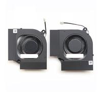 SHUAPOZ Ventilateur de Refroidissement pour Ordinateur Portable, processeur et Carte Graphique, pour Acer Nitro 5 AN515-58 N22C1 AN515-46 PH317-55 AN517-55 12 V N20C11(CPU GPU Fan)