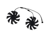 SHUAPOZ Ventilateurs pour Cartes Graphiques, refroidisseurs GPU VGA, 2 pièces T128015SU, FD8015U12D pour MAXSUN RX 570 pour l'étranger pour édition M.3 .4 V2 8 Go(FD8015U12D)