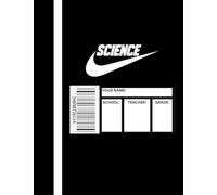 ShuAyb’s Library LLC: Black Shoe Box Design “Science” Titled Composition Book: Hudain Muhammad Publishing House: ShuAyb's Library, LLC