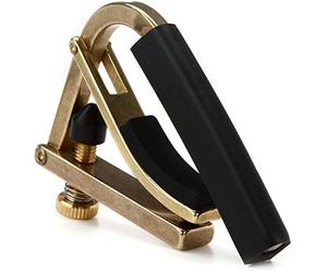 SHUBB - C1B Original, Capo Cordes Acier pour Guitare, Bronze