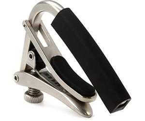 Shubb Capodastre C4 - pour guitare électrique (7, 25" rayon) - nickel brossé