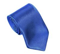 SHUBEIEUMI Cravate Homme 5 cm, Cravate pour Hommes Faite à la Main, Cravate Unie pour Mariage Cravate d'Affaires Formelle, pour le Travail ou Occasions Spéciale-blue