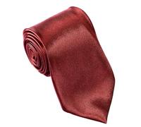 SHUBEIEUMI Cravate Homme 5 cm, Cravate pour Hommes Faite à la Main, Cravate Unie pour Mariage Cravate d'Affaires Formelle, pour le Travail ou Occasions Spéciale-red