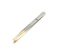 SHUBEIEUMI Pince a Epiler, Épiler Professionnelle Precision Avec Revêtement Antidérapant pour Enlèvement des Points Noirs, Poils Incarnés, Les Cils