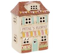 Shudehill Giftware Boutiques de poterie de village et maisons de café pour bougies chauffe-plat - Marcheurs, salons de thé, fleuriste et plus encore (Fleuriste)