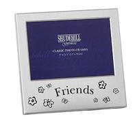 Shudehill Giftware Cadre photo « Amis » en acier satiné 12,7 x 8,9 cm cadeau photo