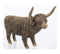 Shudehill Giftware Grande Vache décorative Bronze
