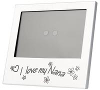 Shudehill Giftware Message Frames I Love My Nana Cadre Photo pour Grands-Parents Cadeau d'anniversaire de Noël ou de fête des mères