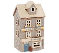Shudehill Giftware Village Pottery Pub Collection de bougies chauffe-plat - Couronne, lion rouge et chêne royal (pub couronne)