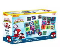 Cartamundi Jeu de bingo SHUFFLE Spidey and His Amazing Friends, Marvel, 2-4 joueurs, dès 3 ans
