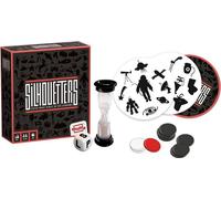 Shuffle Dice Game Silhouette Letters 12.5 X 11.5 X 4.5 Cm 5-pièces