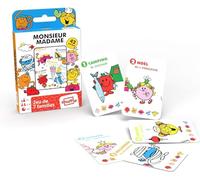 Shuffle - Jeu de 7 Familles Monsieur Madame - Jeu de cartes Enfants Famille - A partir de 4 ans
