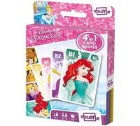 Shuffle jeu de cartes 4 Disney Princessen 1 carton de 32 pièces