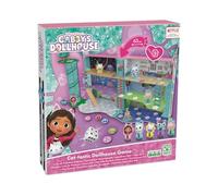 Shuffle - Jeu de société Gabby : Le Jeu Chat' tastique - Jeu de Plateau 3D Gabby et la Maison Magique - Enfants & Famille - À partir de 4 Ans - De 2 à 4 Joueurs, Rose
