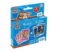 Shuffle - Jeux de Cartes Pat Patrouille - Pack de 2 Jeux de Cartes - Jeu de familles et Jeu de mémoire - A partir de 3 Ans - Fabriqué en France