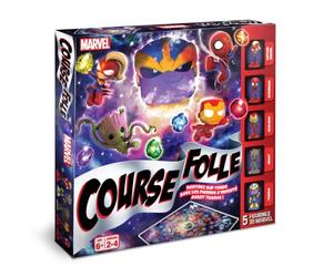 Shuffle - La Course Folle Avengers - Jeu de société Marvel - Enfants & Famille - À partir de 6 ans - De 2 à 4 joueurs