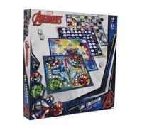 Cartamundi Jeu de société Shuffle Multijeux Avengers Marvel – Enfant dès 5 ans