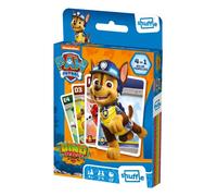 Shuffle - Pat Patrouille 4 Jeux en 1 - 7 Familles, Paires, Action et Batailles - Jeu de cartes Enfants & Famille - A partir de 4 ans