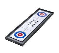 Shuffleboard Et Curling 2 En 1 Jeux De Société-Vevor-Jeu De Palets De Table Double Face Avec 8 Palets Roulants