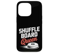 Shuffleboard Queen Cute Women Coque pour iPhone 13 Pro