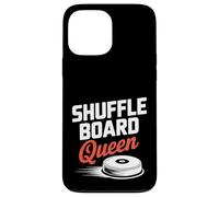 Shuffleboard Queen Cute Women Coque pour iPhone 13 Pro Max
