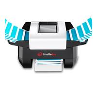 ShuffleBox S1 Lite Mélangeur automatique de cartes avec batterie intégrée rechargeable de 1200 mAh, machine à mélanger ultra silencieuse à 2 jeux