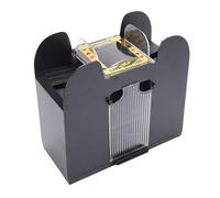 Shuffler de Carte Automatique, 6 Decks Faire de Batteries en Jeu électrique Jouant à la Machine pour Les Jeux de Carte à Cartes à Domicile