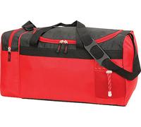 Shugon Cannes Sac de sport / voyage, 33 l BC1113 (taille unique) (Rouge/Noir)
