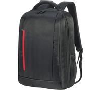 Shugon - Hommes/Femmes Sacoche unie pour ordinateur portable "Kiel" BC4695 (Taille unique) (Noir/Rouge)