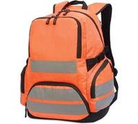 Shugon Sac à dos haute visibilité 7702 pour chantiers et sécurité orange fluo