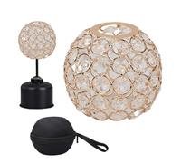 shuhauk Abat-jour suspendu élégant en, couvercle de plafond décoratif avec boîte de rangement pour la maison et le camping