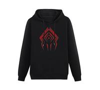 SHUI TI DU Hoodie Warframe Stalker Sigil Unisex Adult Size Black XL