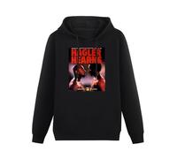 SHUI TI DU Marvin Hagler Vs Tommy Hearns 1985 Vintage Fight Poster Pullover Hoody Black M