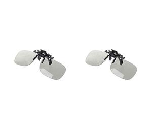 Shuimitao 2 x Lunettes 3D Clipsees pour Cinema ET 3D dans LA PUB