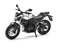 shuishuicui 1/12 pour Honda CB400F Modèle de Moto en Alliage Jouet Décoration 7 Pouces Objet de Collection commémoratif pour Hommes(Silver)