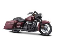 shuishuicui 1/18 pour Harley-Davidson modèle de Moto en Alliage Jouet de Simulation Classique Ornement Collection Homme 5,5 Pouces(Red)